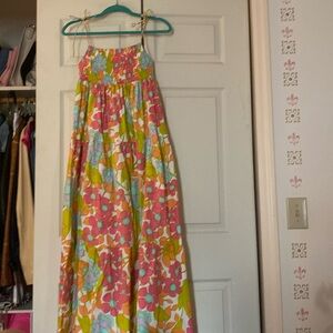 COPY - Free people park slope floral maxi dress in blossom combo